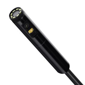 VEVOR Endoscope Camera with Light, Dual Lens Borescope for Android & IOS, 1920P HD Inspection Camera with 8 + 1 LED Light, 2X Zoom, 16.4FT Snake